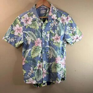 7 Diamonds Hawaiian Shirt - Mens Small